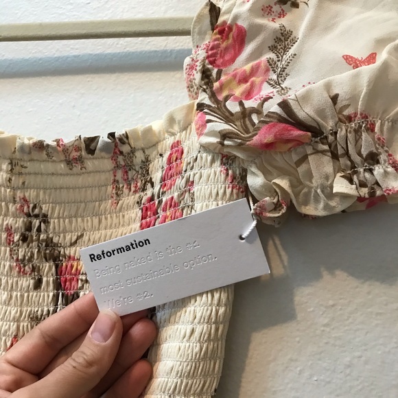 SOLD Reformation Inka Dress in Leila - Picture 6 of 7